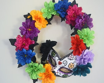 Day of the Dead Wreath, Day of the Dead Decor