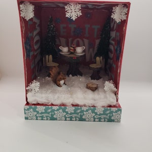 Christmas Forest Diorama
