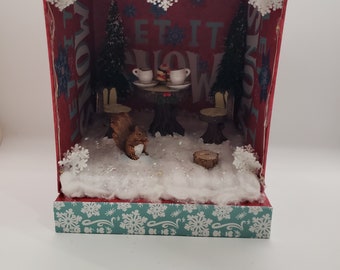 Christmas Forest Diorama