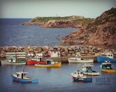 Boat Photography, Fishing Village, Coastal Wall Decor, Beach Art, Nautical Decor, Beach House Decor, Canada Photography, Canadian Seller