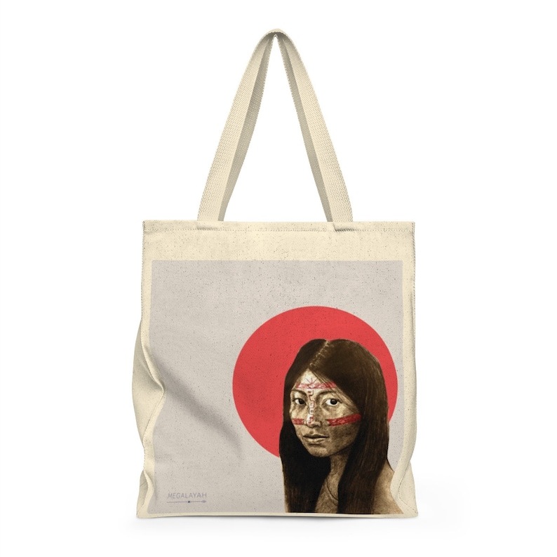 Printed cotton tote bags vegan tote bag beach bag shoulder bag amazonas market bag canvas bags Canvas tote bag