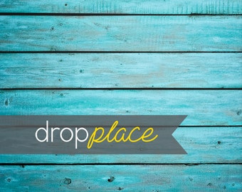 Floor Easter & Spring Drops Blue My Mind Photo Background (Material and Size Options Available)