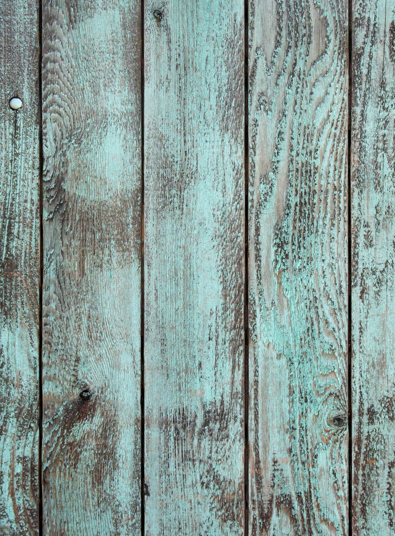 Aqua Wood Floor Backdrop photography Rubber Backed Wood Floor Rustic Wood Durable Flooring Newborn Children/'s Photography