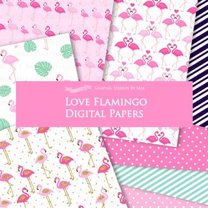Flamingo, Love Flamingo, Pink, Glitter Gold, Pink Pineapple, Hawaiian ...