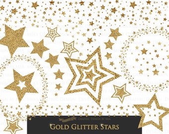 Silver Stars, Silver Glitter, Star Digital, Stars Clip Art
