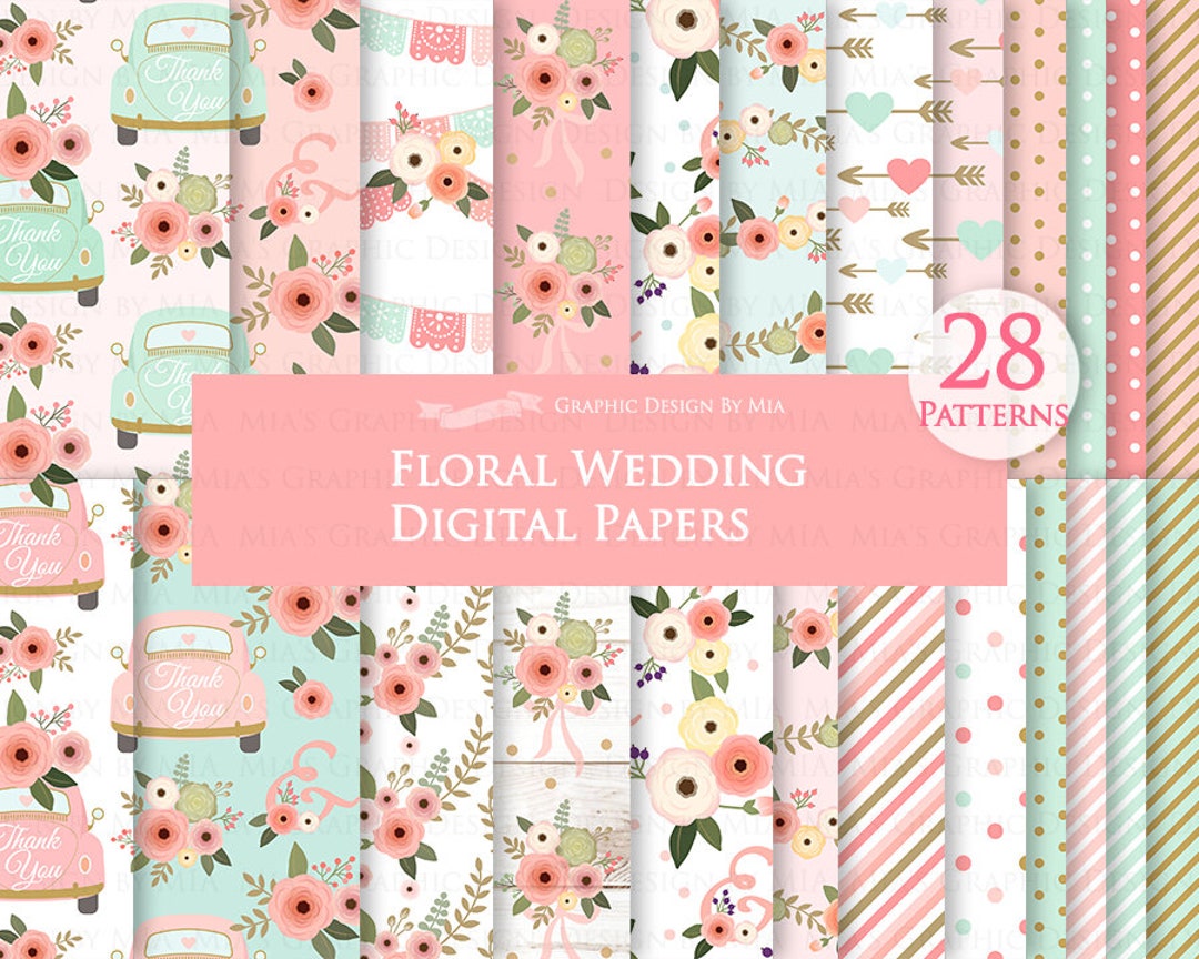 Floral Wedding, Pink Flower, Pink Wedding Car, Wedding, Save the Date ...