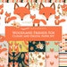 Fox Clipart, Red Fox, Woodland Friends, Fox Digital, Fox, Autumn, Fall ...