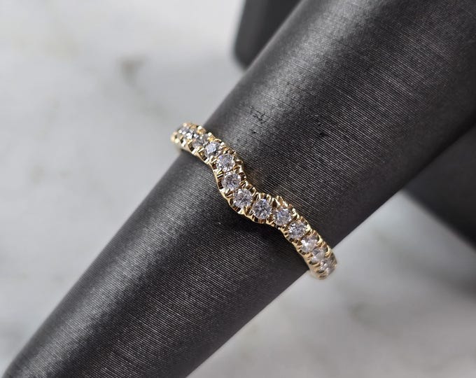 Womens Vintage Estate 14K Yellow Gold Neil Lane Diamond Ring 2.5g E7027