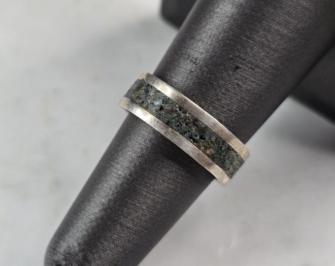 Womens Vintage Estate Sterling Silver Lapis Lazuli Stone Ring 3.0g E4965