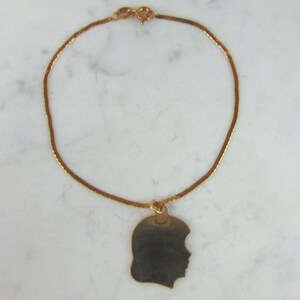 Damen Vintage Gut 14K Gelb Gold Bettelarmband 2.1g E5812