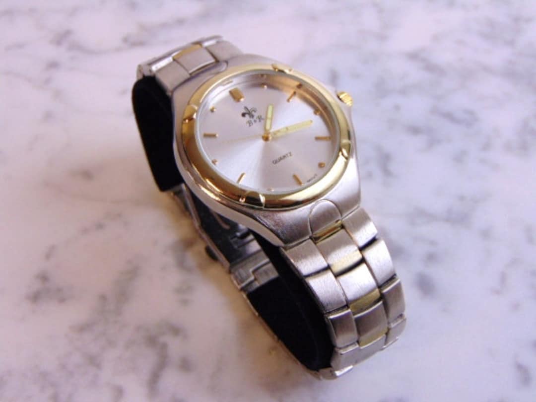 New Never Used Mens Stainless Steel Dress Watch Gift Set by Bella Rose E615 Etsy Australia