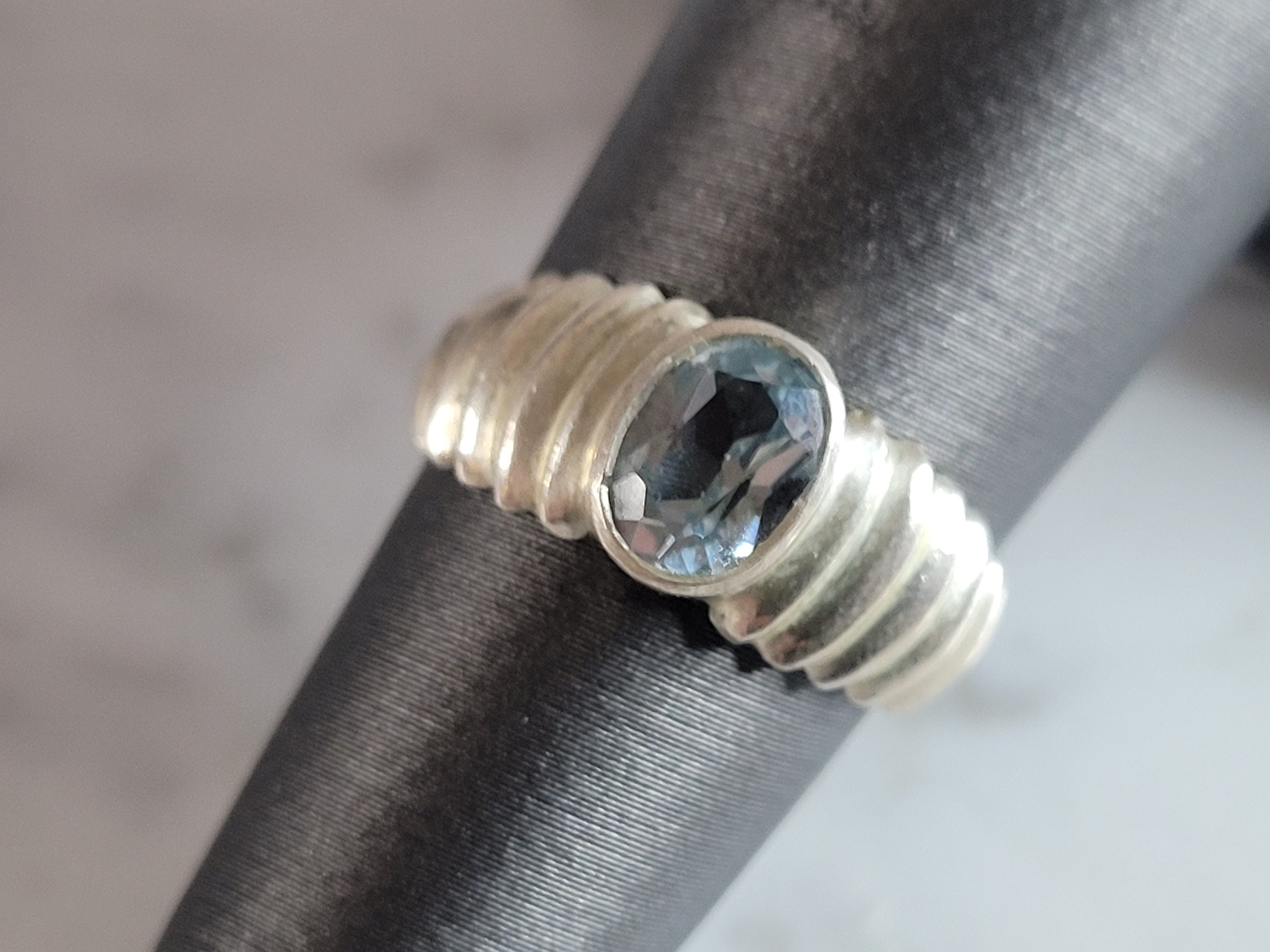 ✴︎No.292✴︎  アンティーク silver リング ジャパニーズアンティーク スモーキークォーツのシルバーリング