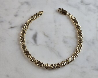 レディース ヴィンテージ エステート 18K イエローゴールド