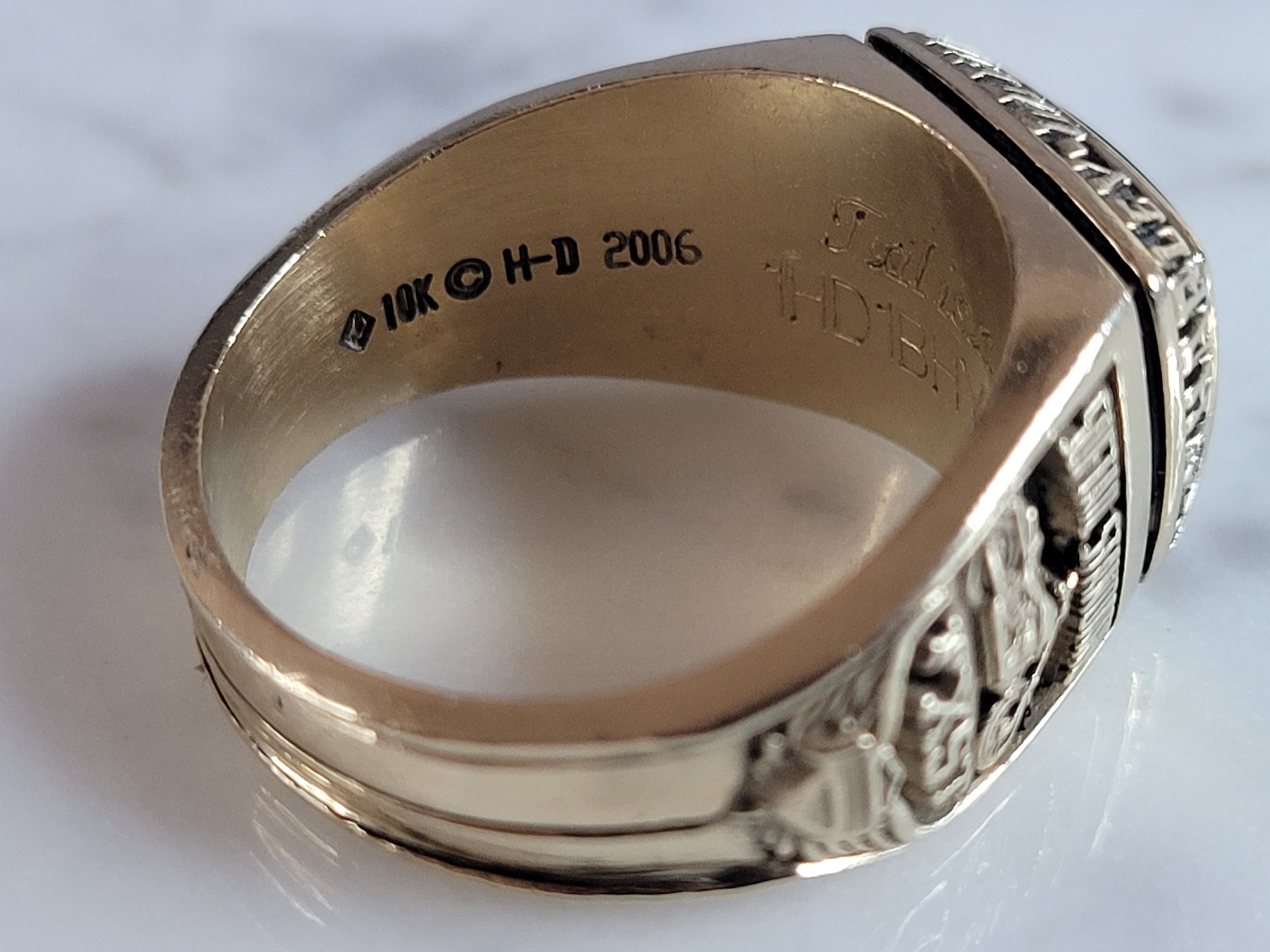 Womens Vintage Estate 10k Gold Harley Davidson Motorcycle Womens Vintage Estate 10k Gold Harley Davidson Motorcycle