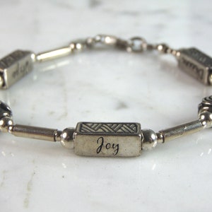 Damen Vintage Estate Sterling Silber Modernist Armband 15.8g E2680