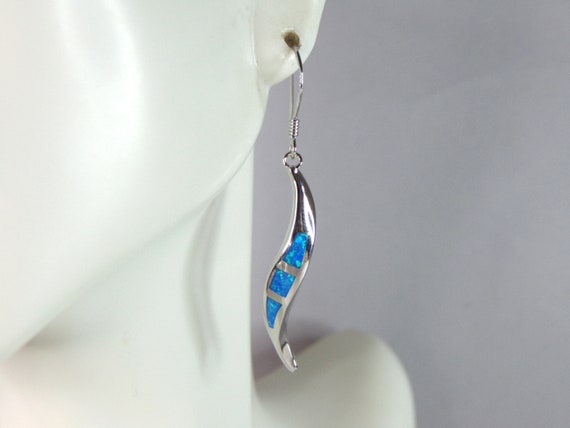 Set Gioielli Donna Con Opale Di Fuoco Viola - Collana Pendolo E Orecchini A Goccia - Placcato Argento, Ipoallergenico, In Confezione Regalo