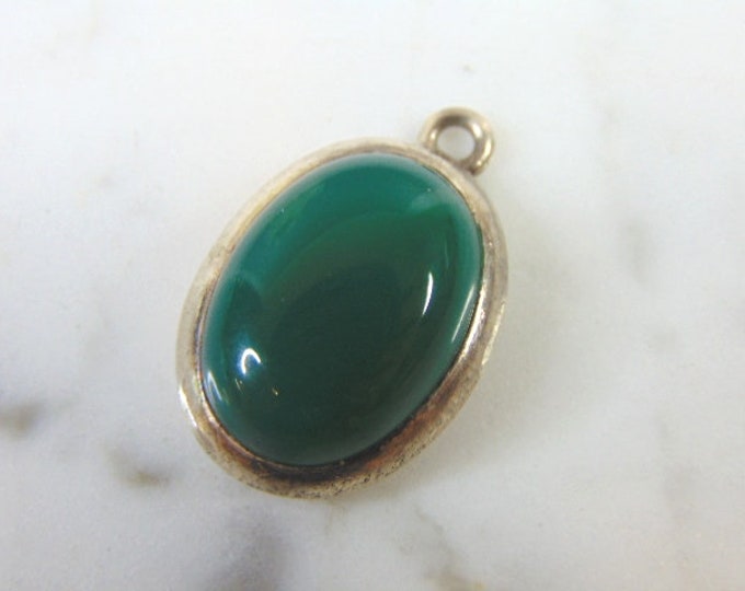 Womens Vintage Estate Sterling Silver Pendant 4.8g E2720