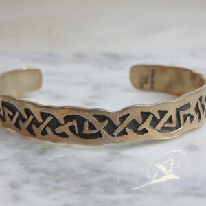 Modernist Manschetten Armband 23.8g E4922