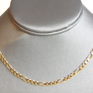 Womens Vintage Estate 14K Yellow Gold Chain Necklace 15.3g E4841