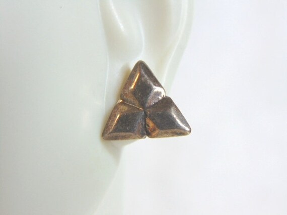 Orecchini Triangolari in Argento Sterling 925
