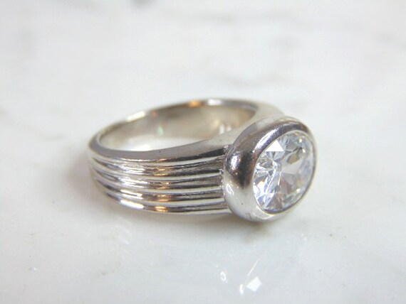 アクセサリー Silver 925 vintage ring Vintage Look 925 Solid Sterling Silver Trendy Adjustable