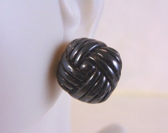 Womens Vintage Estate Sterling Silver Earrings 7.5g #E4083