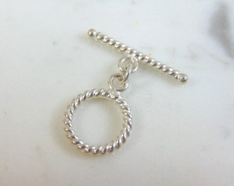 Vintage Estate Sterling Silver Lapel T-Bar 2.2g E1455