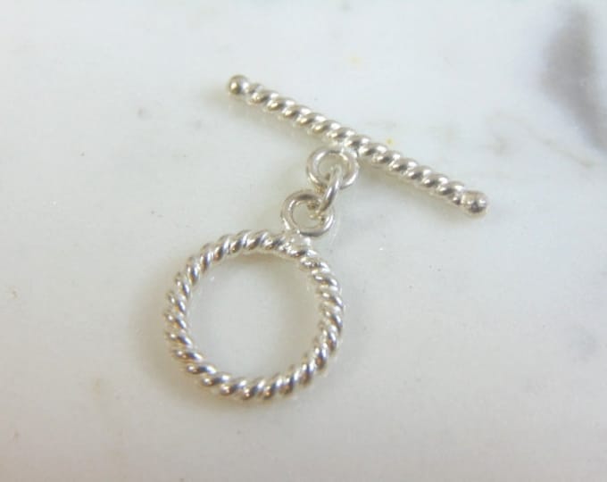 Vintage Estate Sterling Silver Lapel T-Bar 2.2g E1455