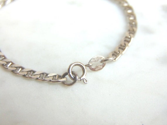 Little Girls Vintage Estate Sterling Silver Link … - image 3