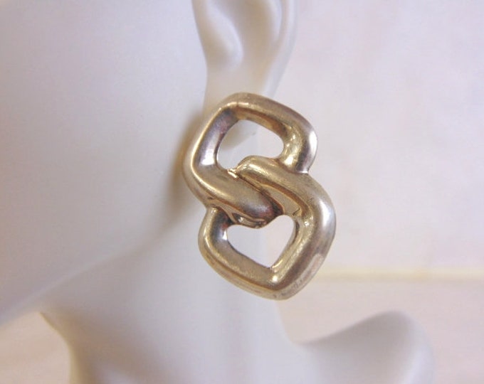 Womens Vintage Estate Sterling Silver Earrings 8.4g #E4241