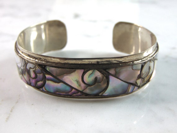 Abalone cuff bracelet deals