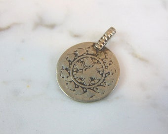 Womens Vintage Estate Sterling Silver Charm 1.5g E1873