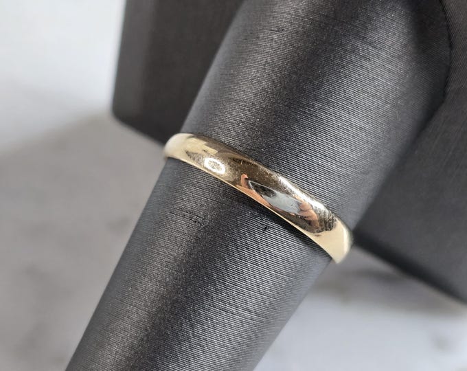 Vintage Estate 14k Gold Wedding Ring Band, 1.7g E5444