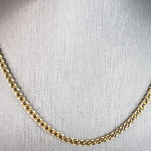 Vintage Estate 14K Yellow Gold Chain Necklace 11.2g E2945