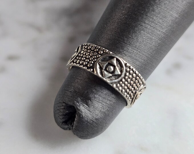 Womens Vintage Estate Sterling Silver Modernist Toe Ring 2.0g, E7358