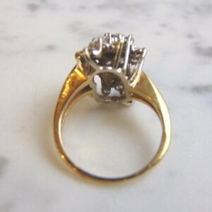 Exquisite Womens Vintage Estate 14K Gold 2.95ct Diamond Ring 6.9g E910 image 4