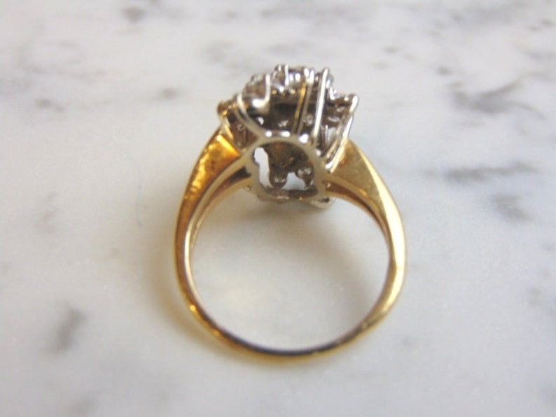 Exquisite Womens Vintage Estate 14K Gold 2.95ct Diamond Ring 6.9g E910 image 4