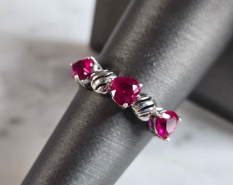 Womens Vintage Estate Sterling Silver Ring 2.8g E7545