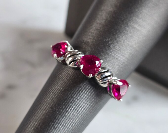 Womens Vintage Estate Sterling Silver Ring 2.8g E7545