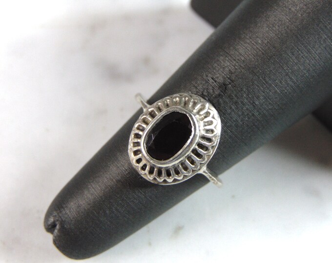 Womens Vintage Estate Sterling Silver Modernist Ring 3.1g E6074