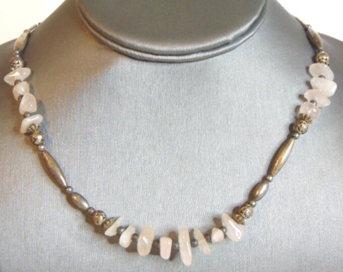 Womens Vintage Estate Sterling Silver Necklace 19.6g E5667