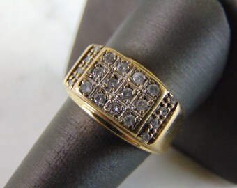 Mens Estate Diamond Ring - Etsy