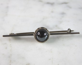 Womens Vintage Estate Sterling Silver Modernist Brooch 2.4g E1276