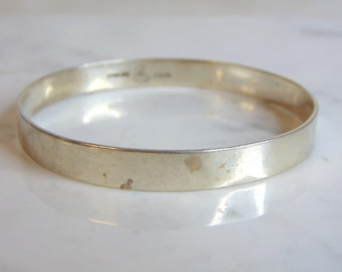 Womens Vintage Estate Sterling Silver Bracelet 17.9g E5611