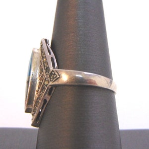 Womens Vintage Estate Sterling Silver Southwestern, Native American Zuni Ring 5.4g E1581 image 3