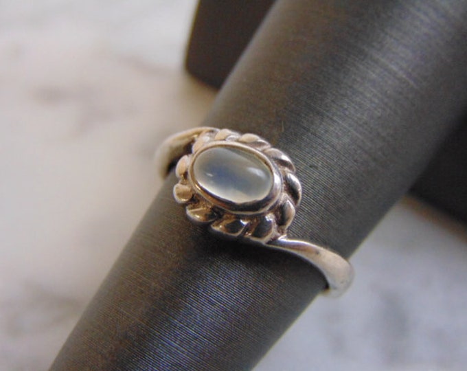 Womens Vintage Estate Sterling Silver Modernist Ring 3.3g #E3448