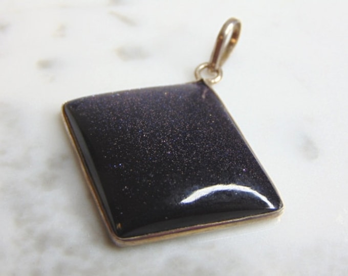 Womens Vintage Estate Sterling Silver Modernist Pendant 9.8g E4649