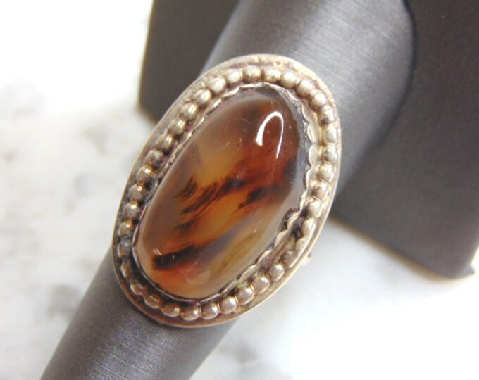 Womens Vintage Estate Sterling Silver Ring 10.7g E4792
