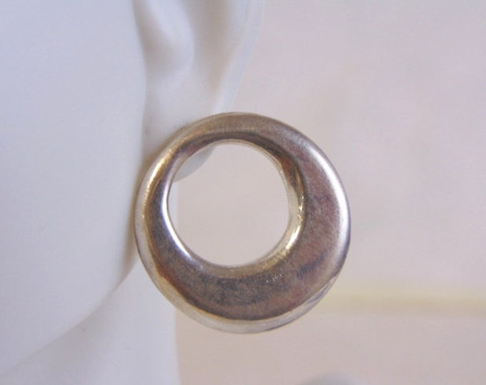 Womens Vintage Estate Sterling Silver Earring 6.6g #E4347