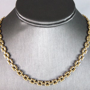 Womens Vintage Estate 14K Yellow Gold Necklace 22.3g E798